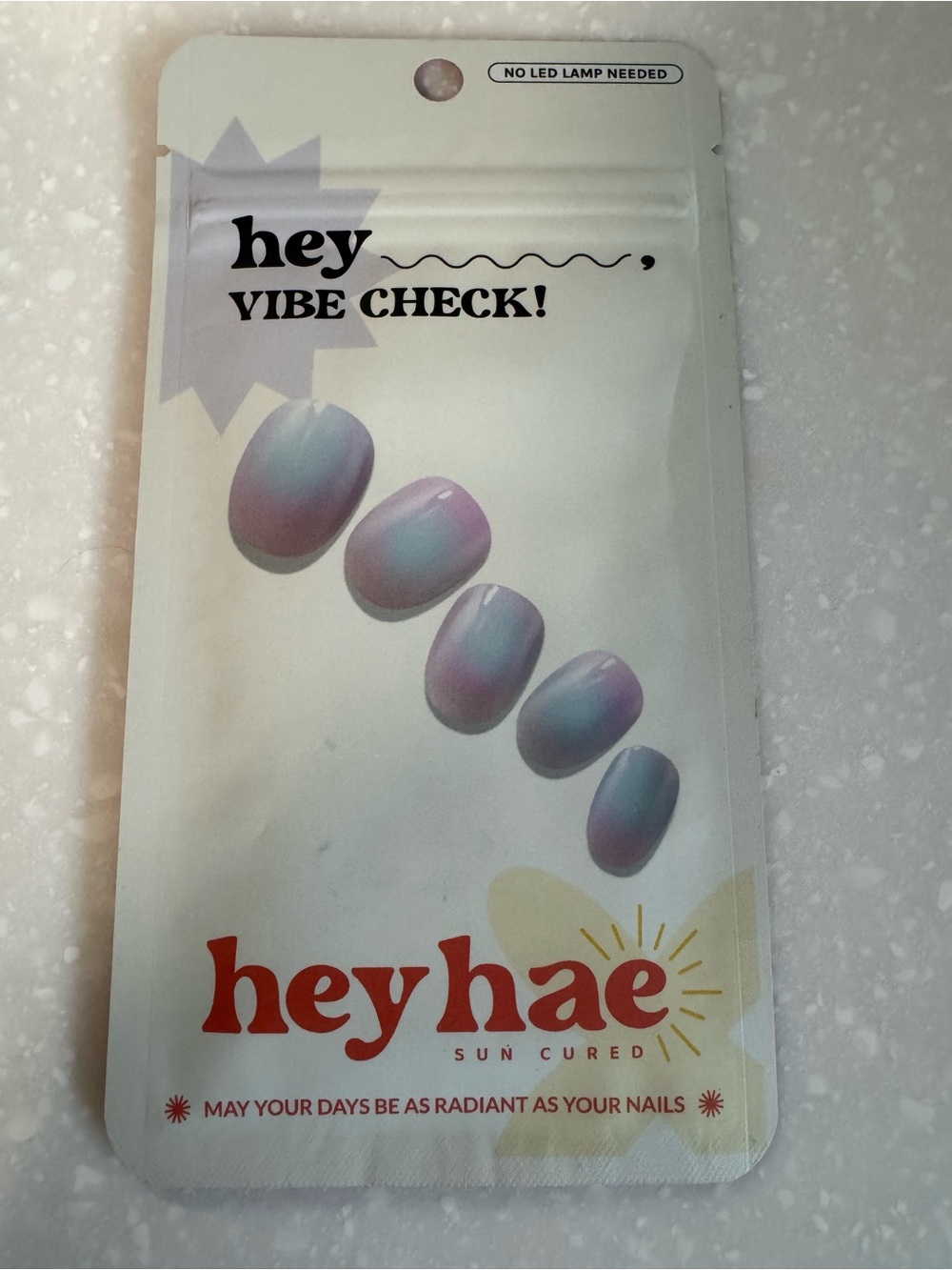 Vibe Check Pastel Purple/Blue Press-On Nails